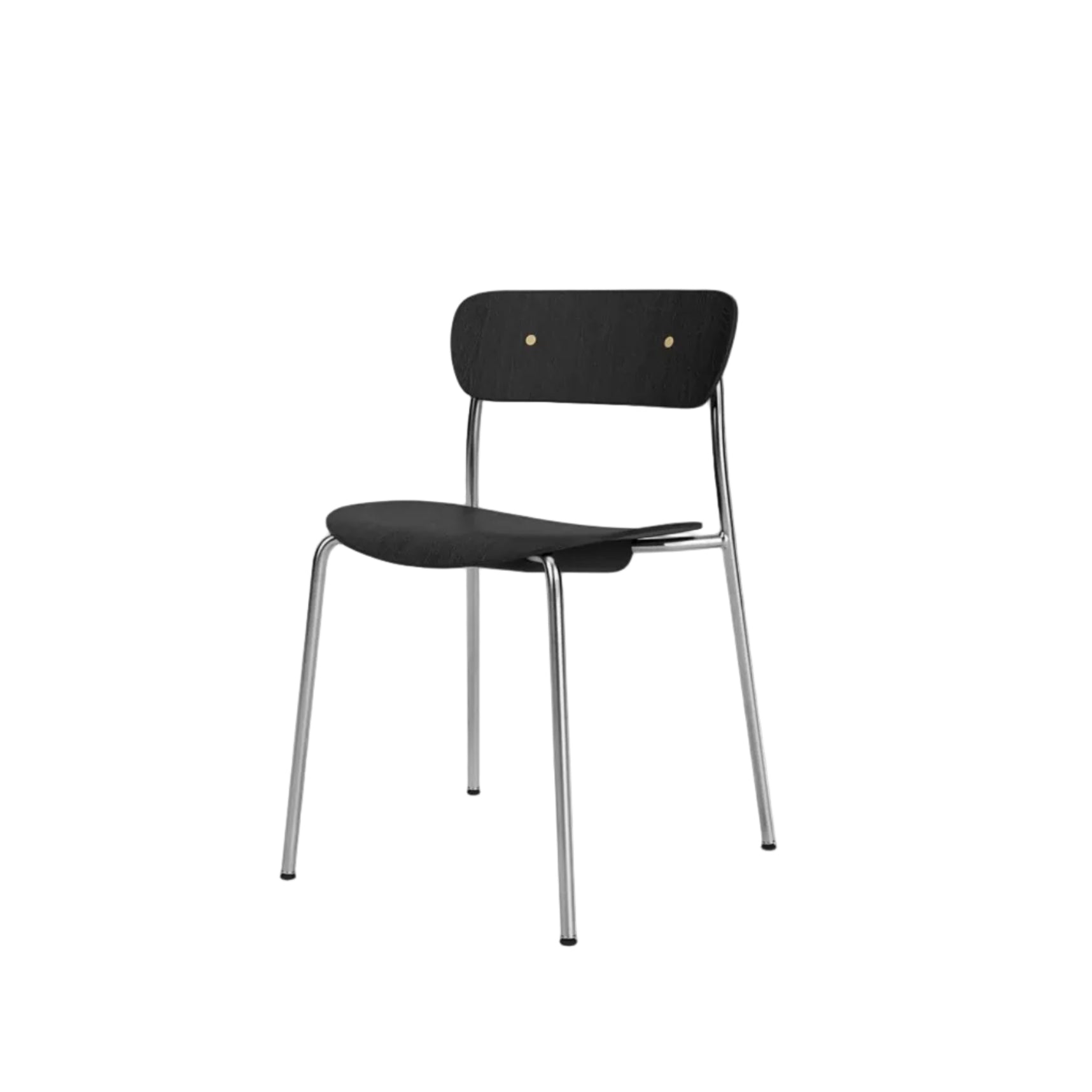 Scaun Pavilion AV1 - Black Lacquered Oak