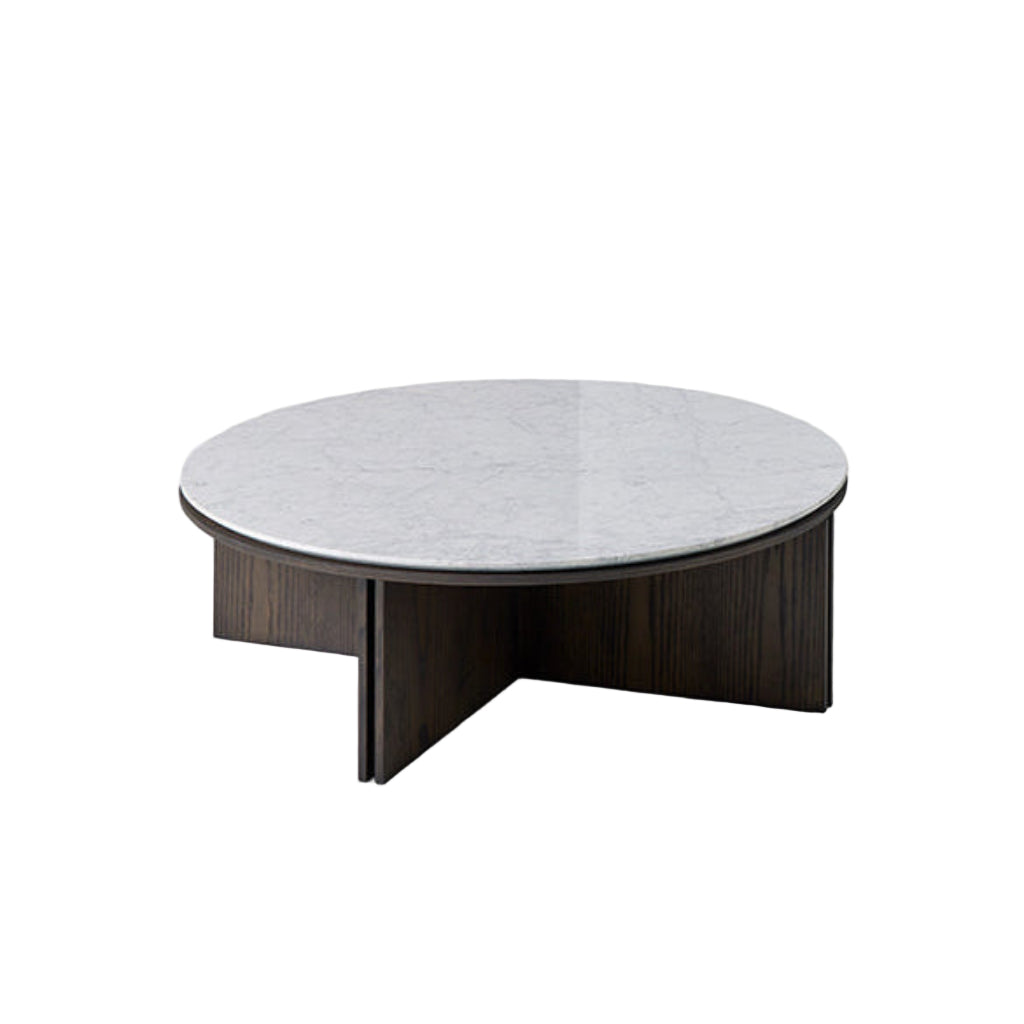 Slot Round Coffee Table