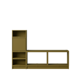 Stacked Storage System - Configuration 1 - Brown Green