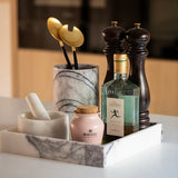 White Marble Square Tray