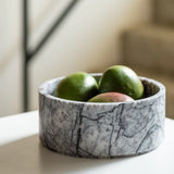 White Marble Fruit Bowl