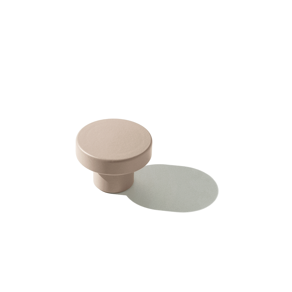 Knob Circular Greige