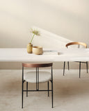 Violin Dining Chair Seat Upholstered