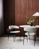 Violin Dining Chair Fully Upholstered