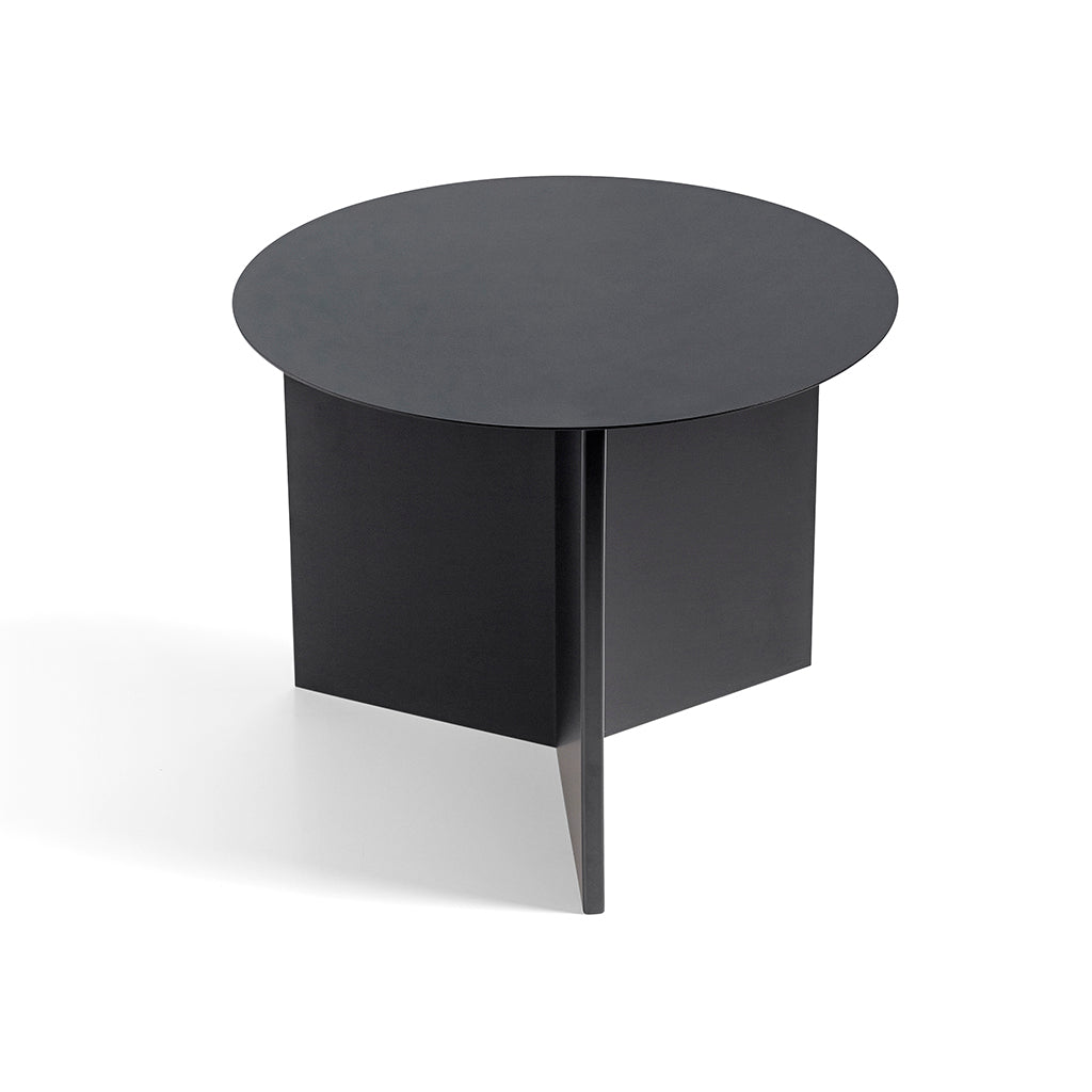 Măsuță Slit Rotundă - Negru