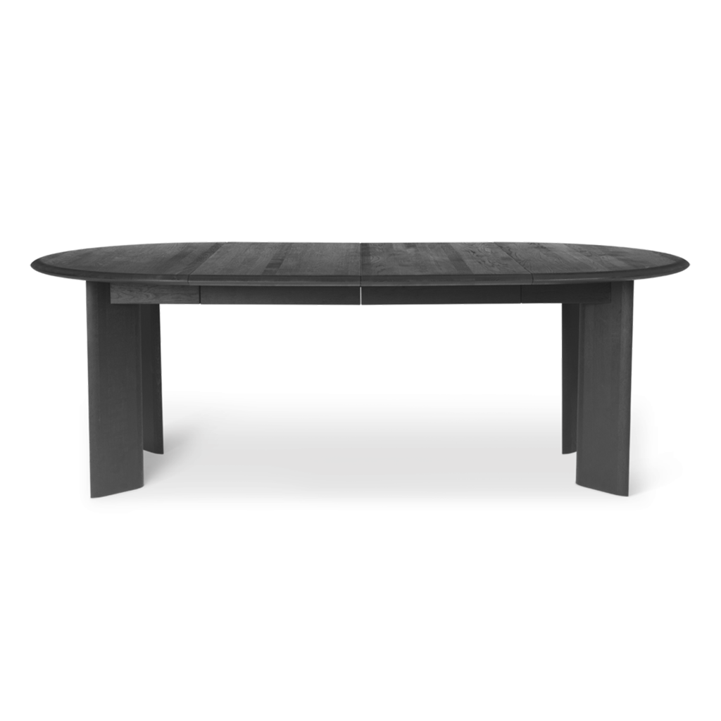 Bevel Table Extendable - Black Oiled Oak