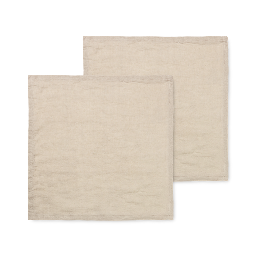 Linen Napkins - Set of 2 - Natural
