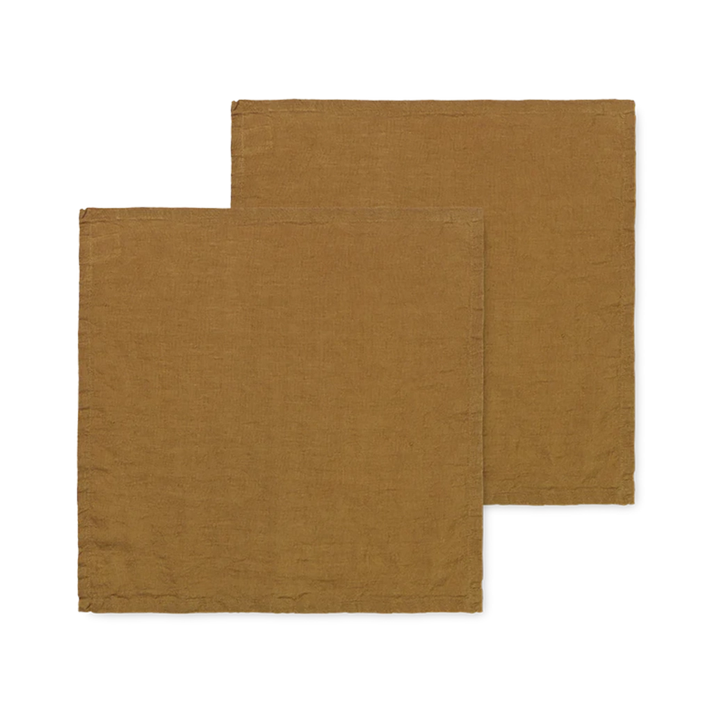 Linen Napkins - Set of 2 - Sugar Kelp