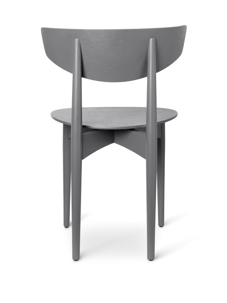 Scaun de dining Herman Wood - Gri