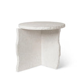 Mineral Sculptural Table - Bianco Curia