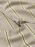 Hale Apron - Oyster/Lemon/Bright Blue
