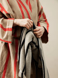 Field Robe - Camel/Red