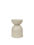 Hourglass Pot Small - Cashmere