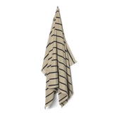 Alee Beach Towel- Sand/Black