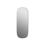 Framed Mirror Large - Taupe, Clear