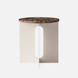 Androgyne Side Table Top - Emperador marble