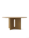 Androgyne Dining Table 150 Natural Oak