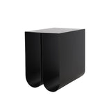 Curved Side Table - Black