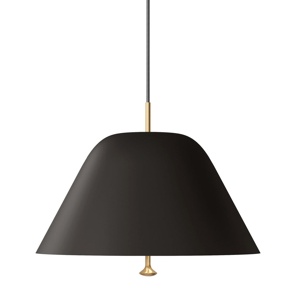 Levitate Pendant 40 - Black / Brass