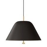 Levitate Pendant 40 - Black / Brass