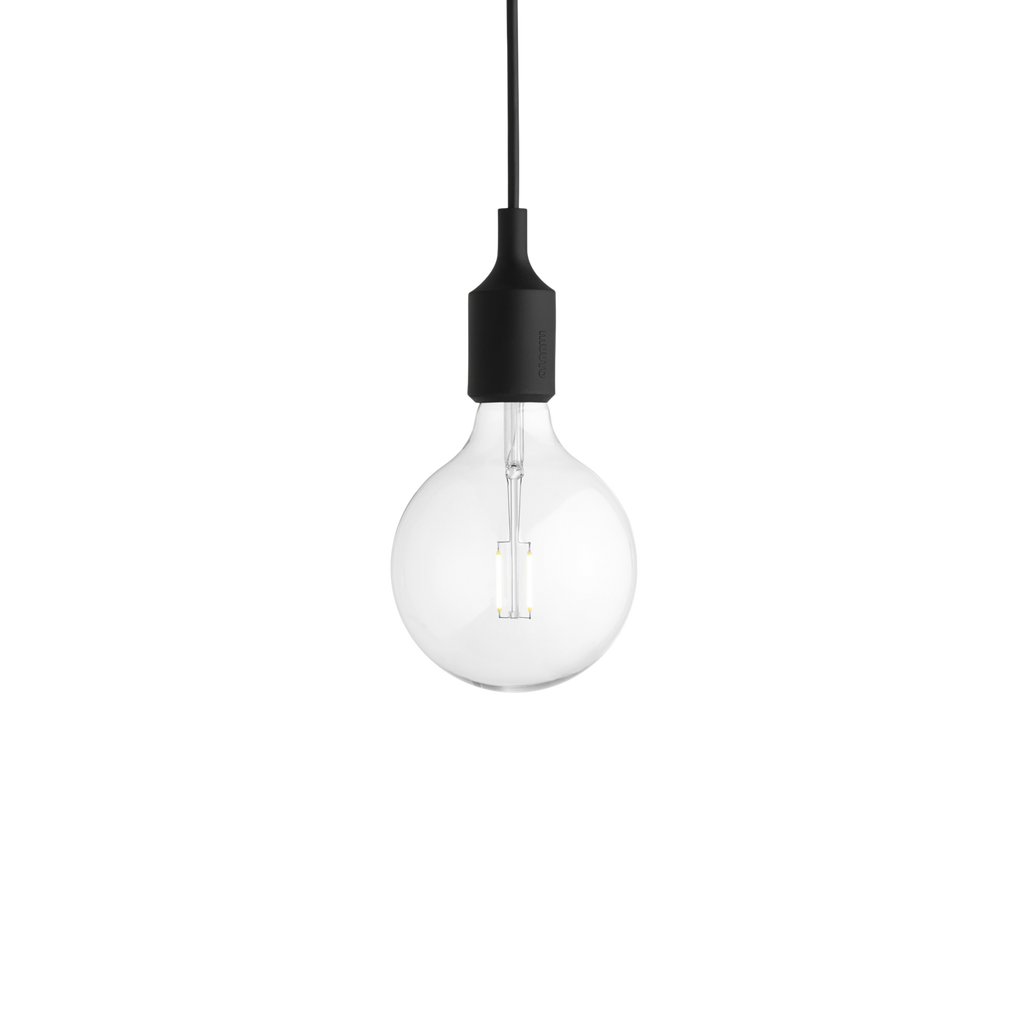 E27 Pendant - Black