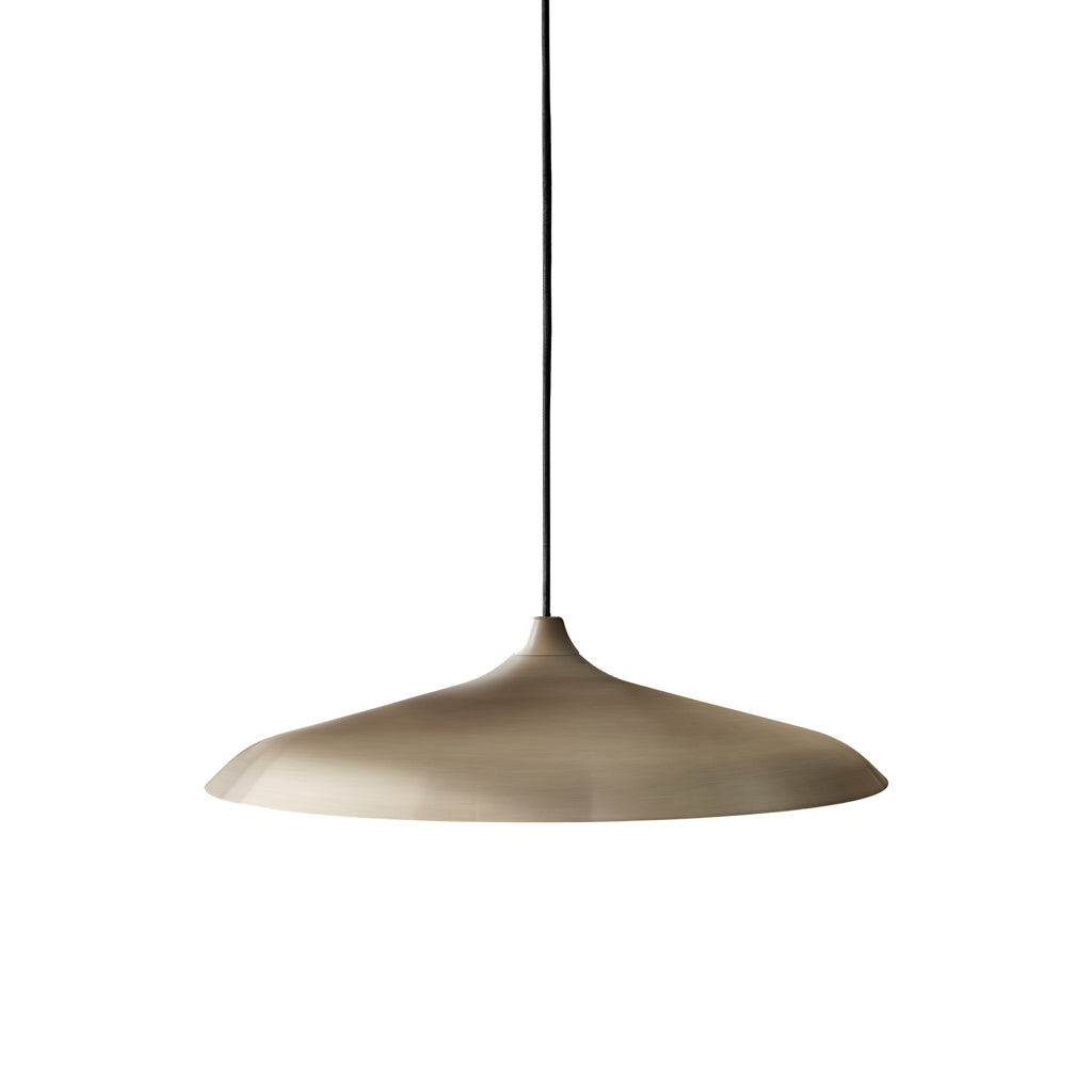 Circular Pendant - Brushed Bronze