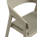 Cover Armchair - Refine leather Stone, Dark beige