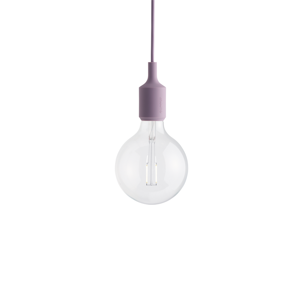 E27 Pendant - Dusty Lilac