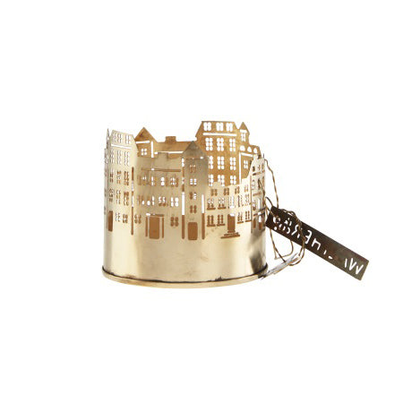 Copenhagen Houses Small - Brass