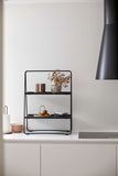 A-Table Shelf Unit - Black