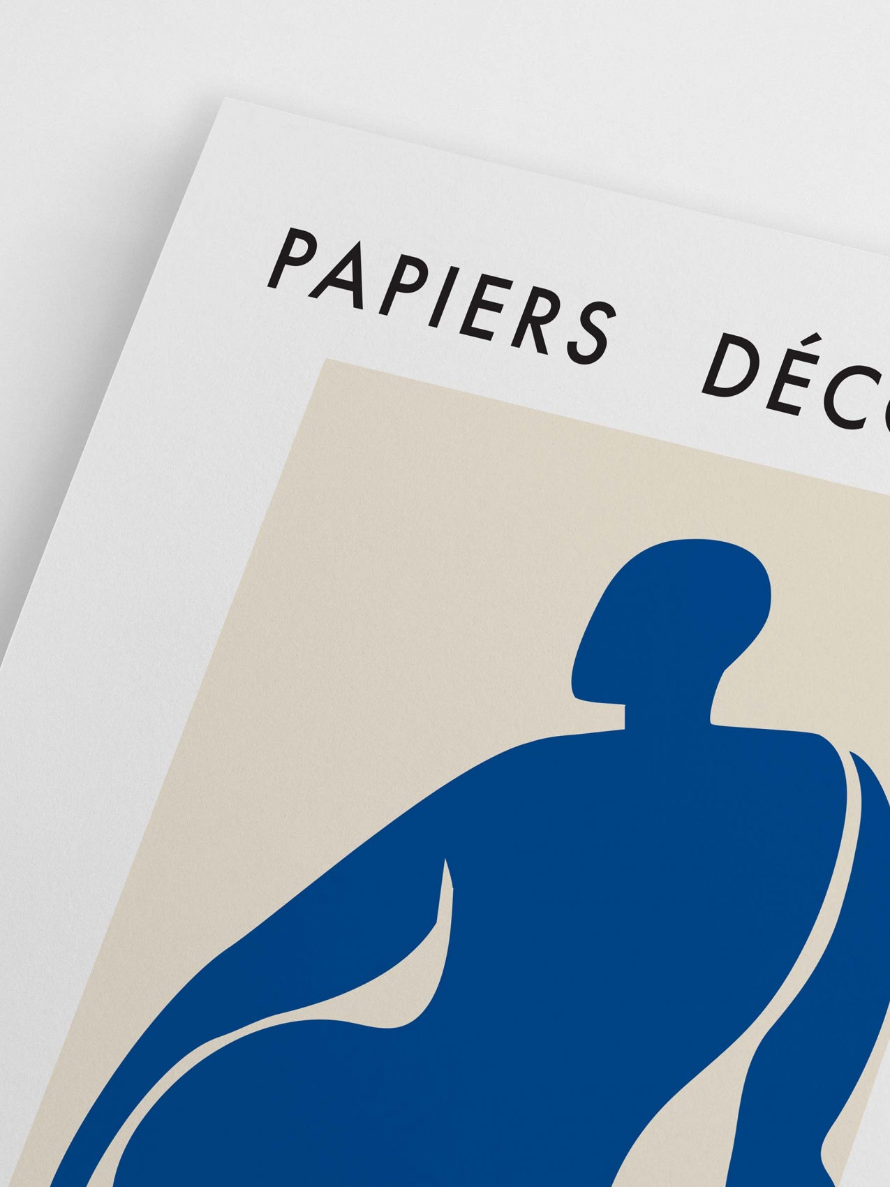 Poster Papiers Découpés Woman