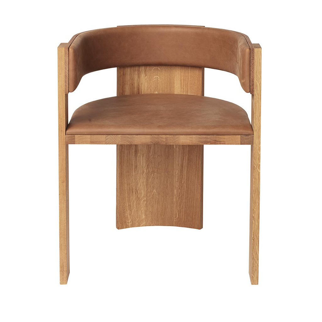 Collector Dining Chair | Solid Oak | Leather Upholstery