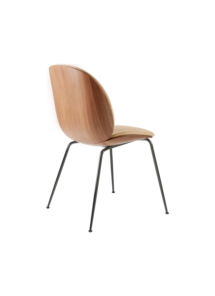 Scaun De Dining Beetle - 3D Veneer - Șezut și Spătar Tapițat