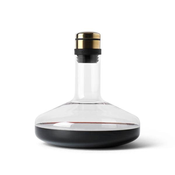 Wine Breather Carafe, Deluxe - Brass
