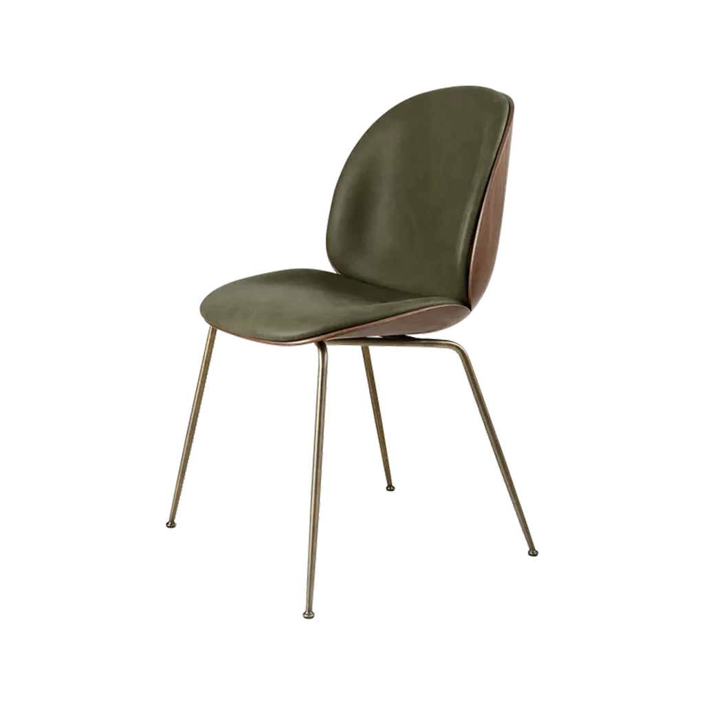 Scaun De Dining Beetle - 3D Veneer - Șezut și Spătar Tapițat