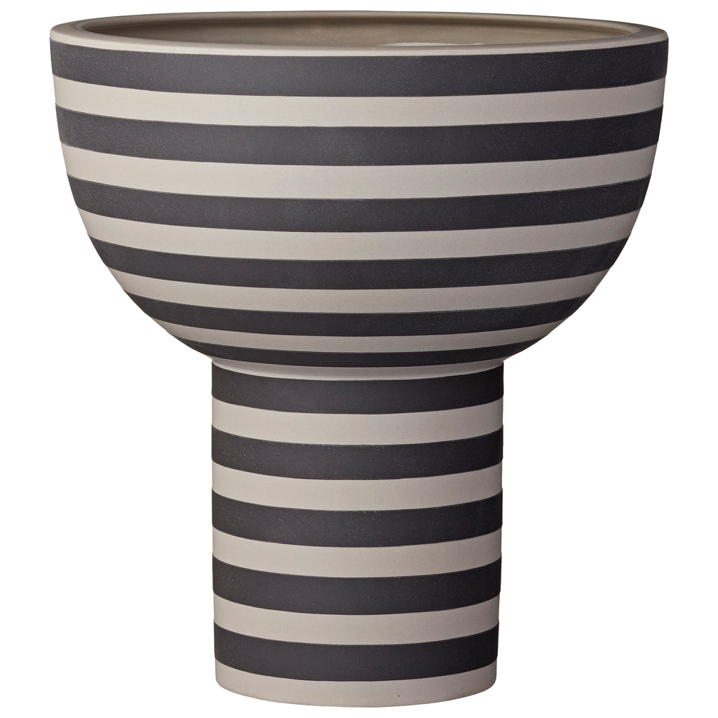 Varia Sculptural Vase Ash / Black