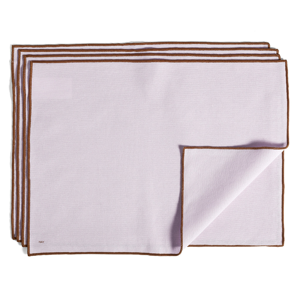 Contour Placemat 4 pcs - Lavender