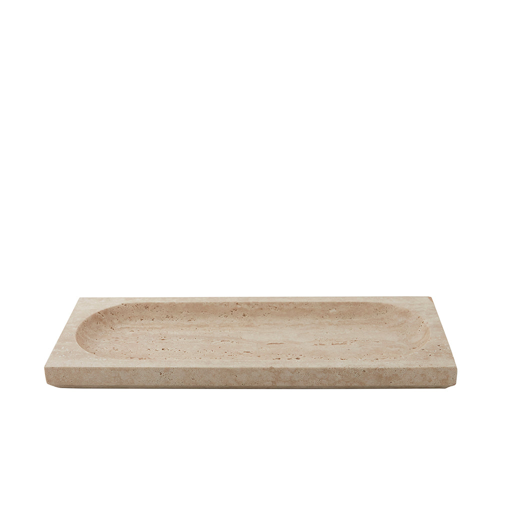 Regina Rectangular Dish - Travertine