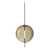 Kandinsky 45 Pendant - Smoked Brown/Brass