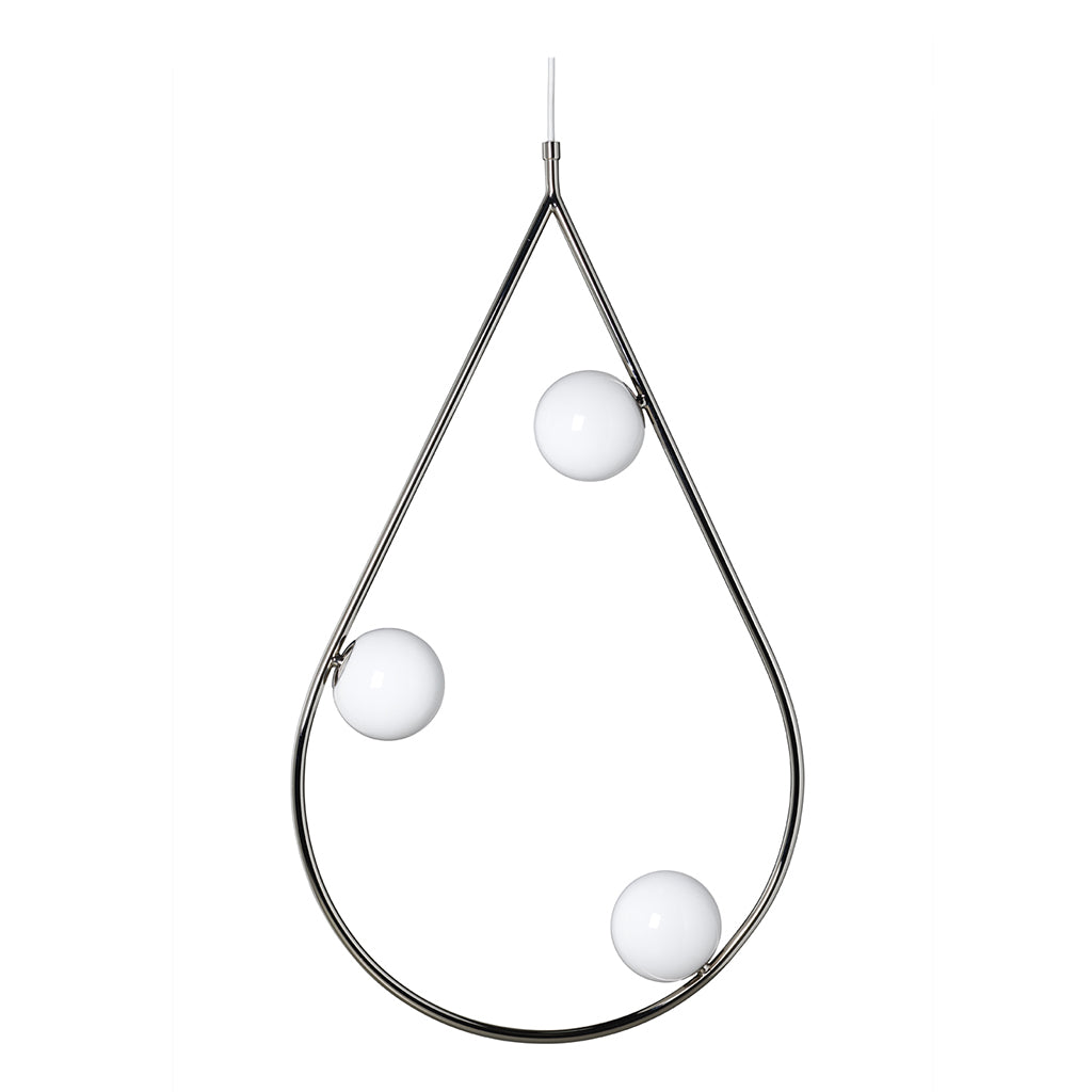 Pearls 80 Pendant - Nickel