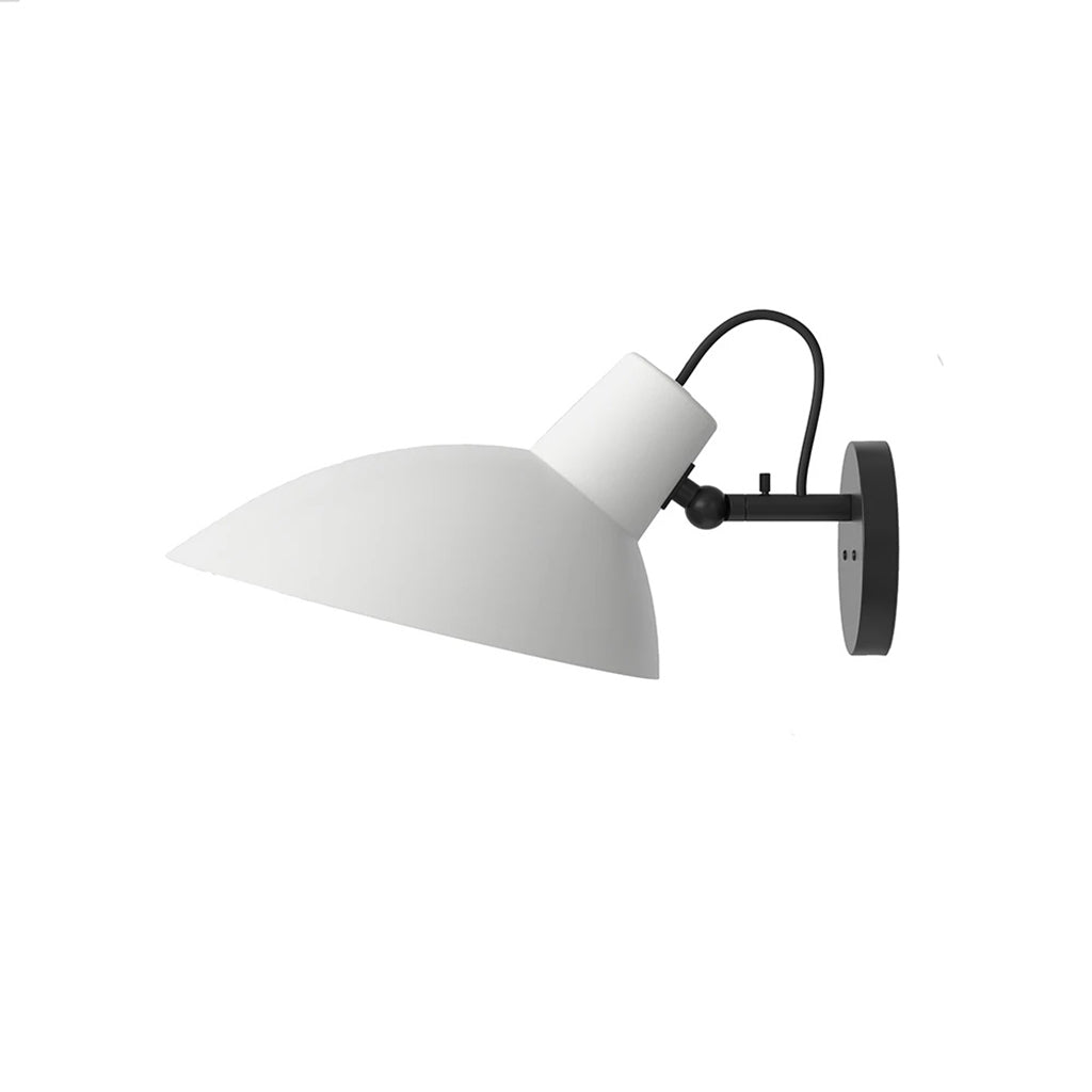 VV Cinquanta Wall - Black mount, White reflector
