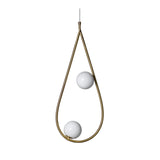 Pearls 65 Pendant - Brass