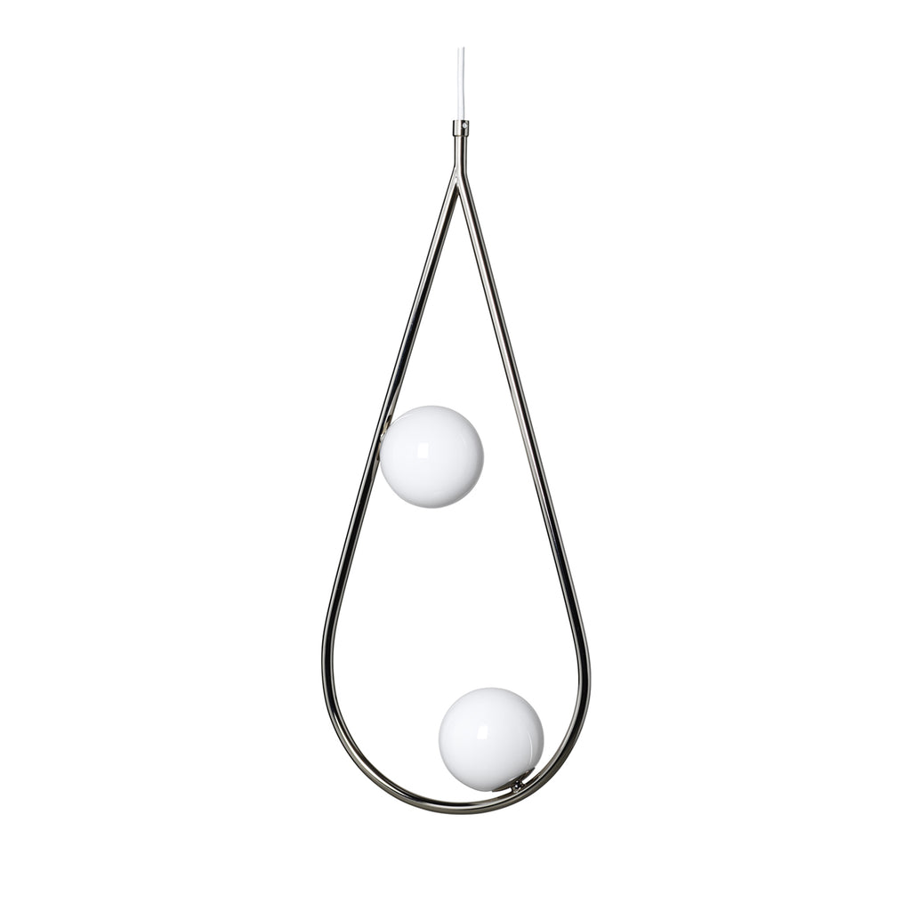 Pearls 65 Pendant - Nickel