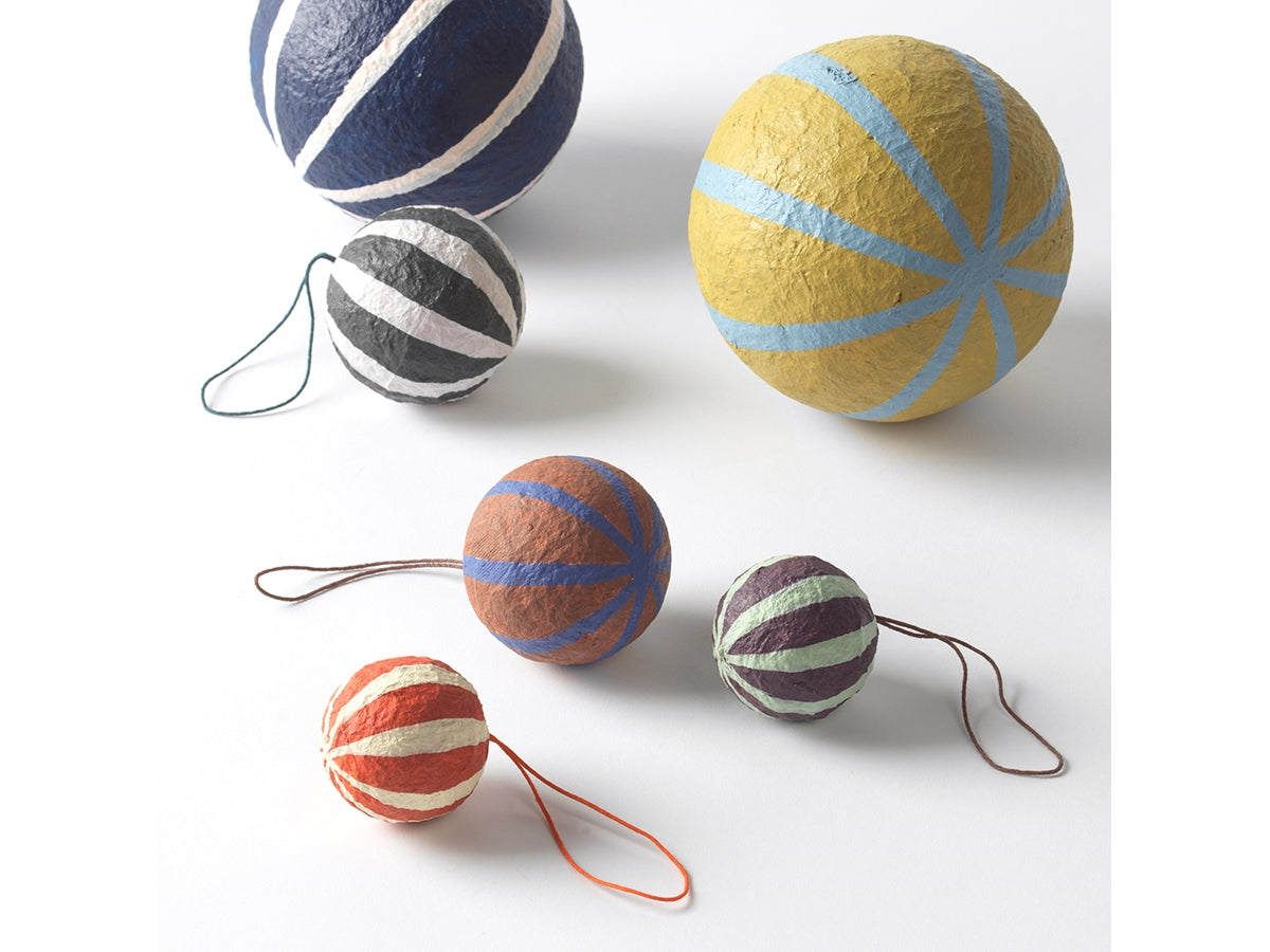 Ornament Deko Sphere L Cotton - Pigeon Blue