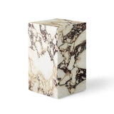 Plinth Tall - Rose marble calacatta viola
