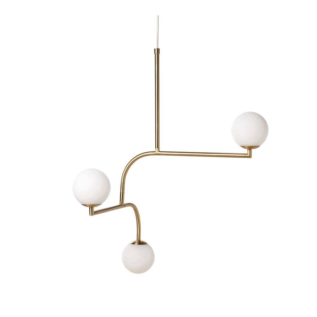 Mobil 70 Pendant - Brass