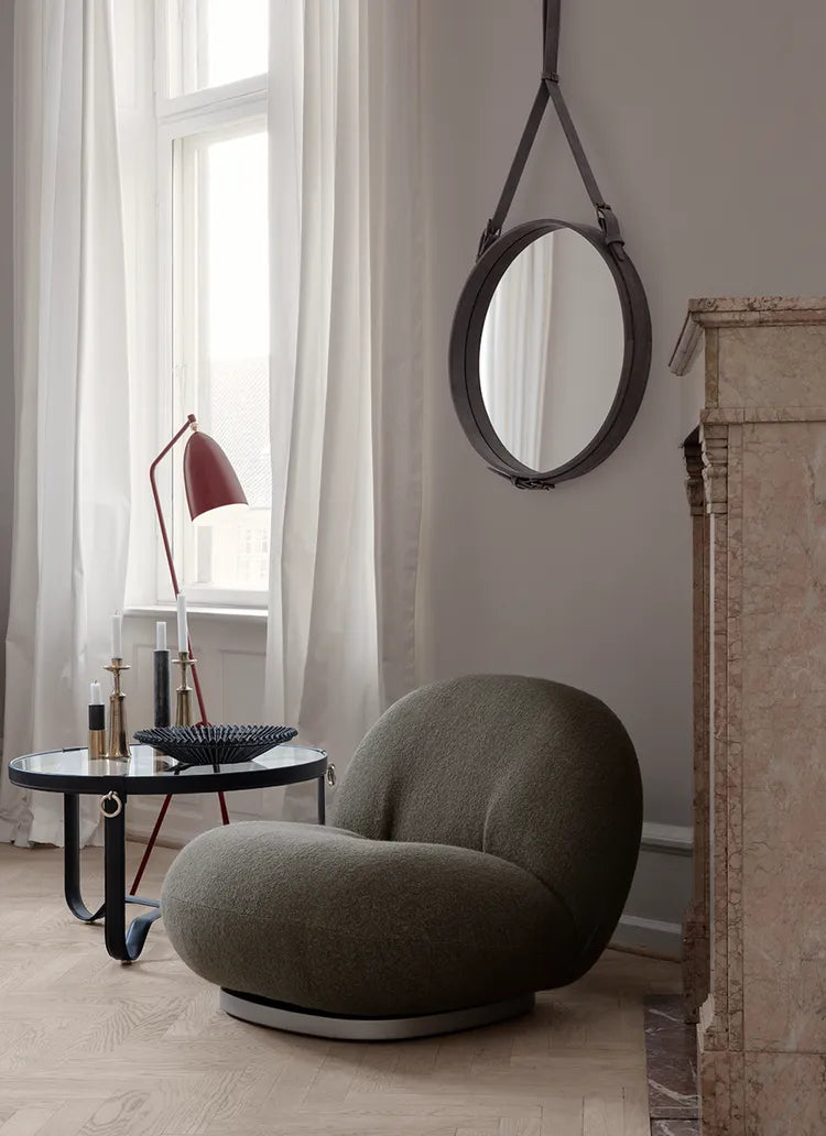 Masă De Cafea Adnet - Black Leather