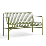 Palissade Dining Bench with Armrests - Olive