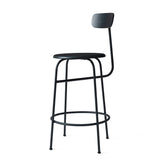 Afteroom Bar / Counter Chair - Black painted MDF