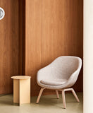 High Slit Side Table - Light yellow